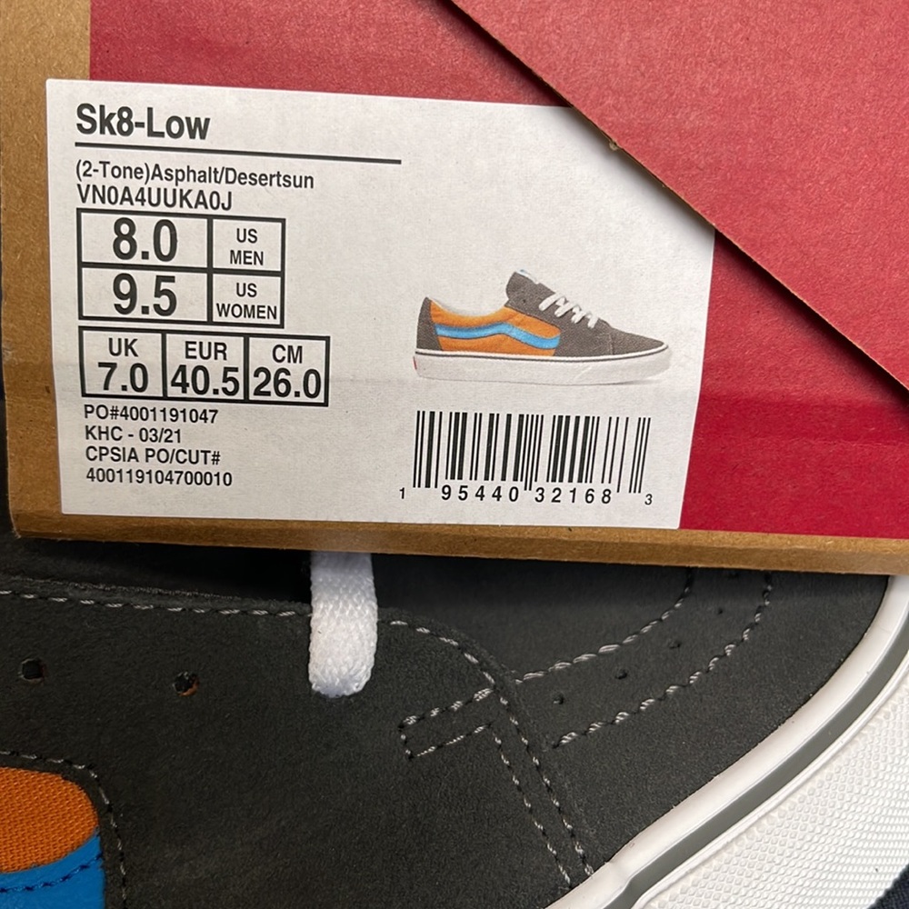 Vans Sk8-Low 2-Tone Asphalt / Desertsun WMNS - Picture 16 of 16